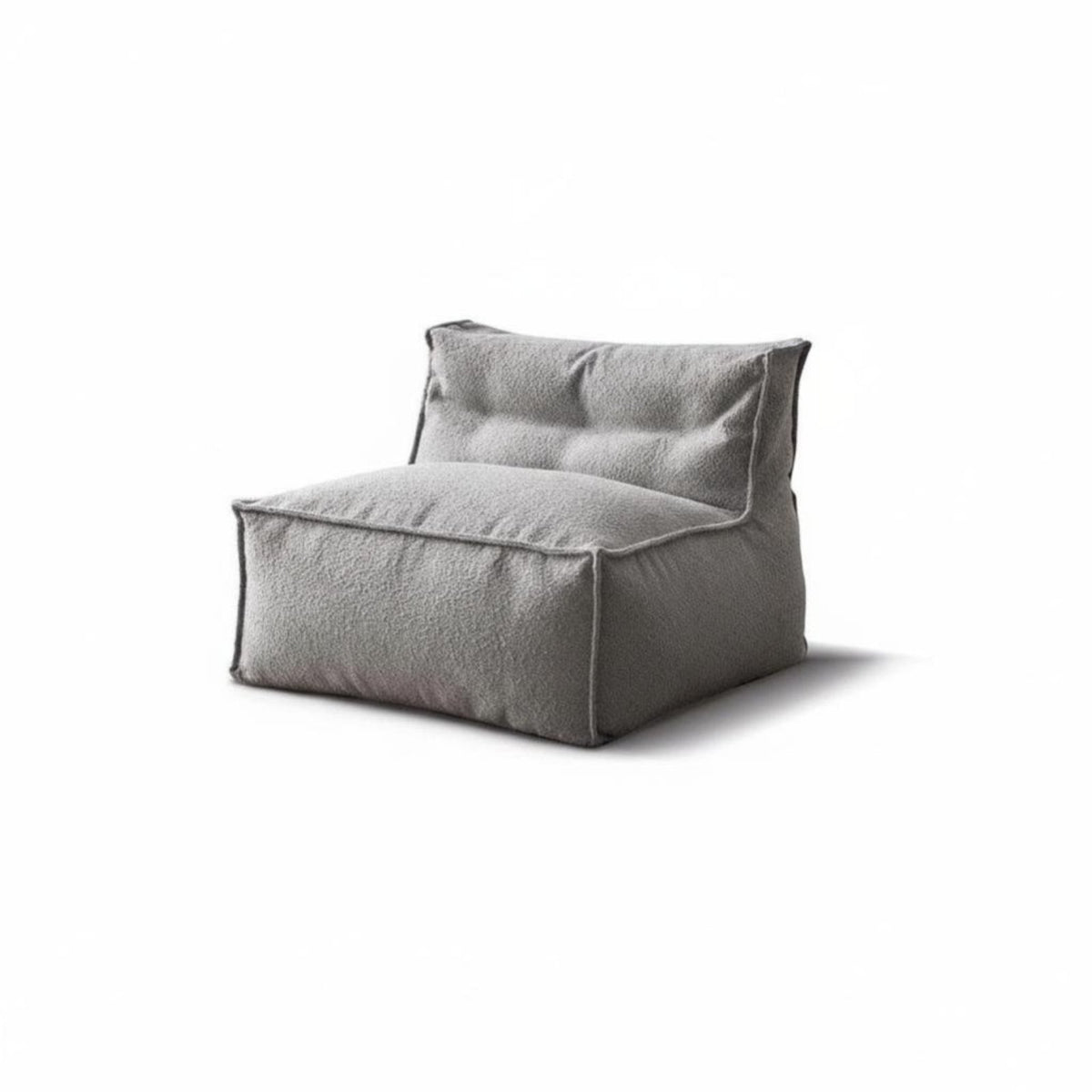 Minimalist Design Upholstered Floor Block adaptable Configuration configurable Sofa Small Space accommodating Living Room Furniture puffyLike Comfort for Apartment Dwellers, Homeowners, Young Adults, Lounge Area