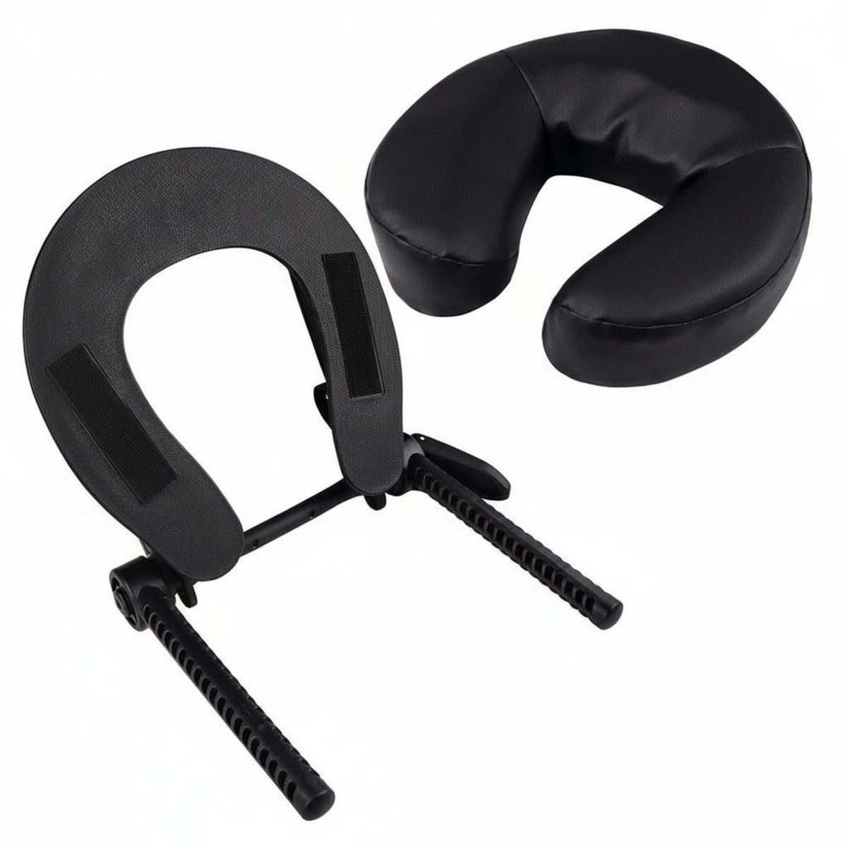 Ergonomic Design Massage Bed Headrest Water-Proof Adjustable Massage Face Cradle Easy to Clean Adjustable Headrest Pillow Lightweight for Salon Professionals, Estheticians, Spa, Medical Facility