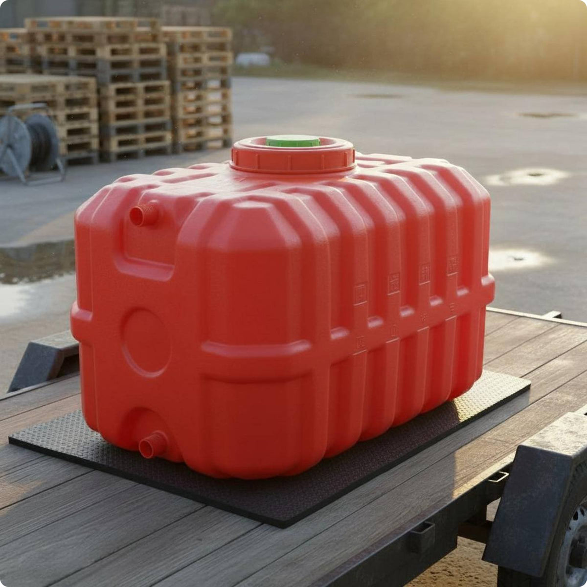 Rectangular Water Container Thickened Car Water Container Horizontal Easy to Clean