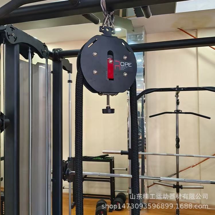 Suspension Rope Climber for Upper Body Strength, Home and Commercial Use, Quiet