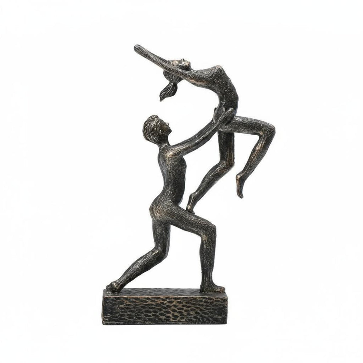 Dancing Figure Statue Elegant Gymnast Table Decor Ideal Gift for Office, Dancers