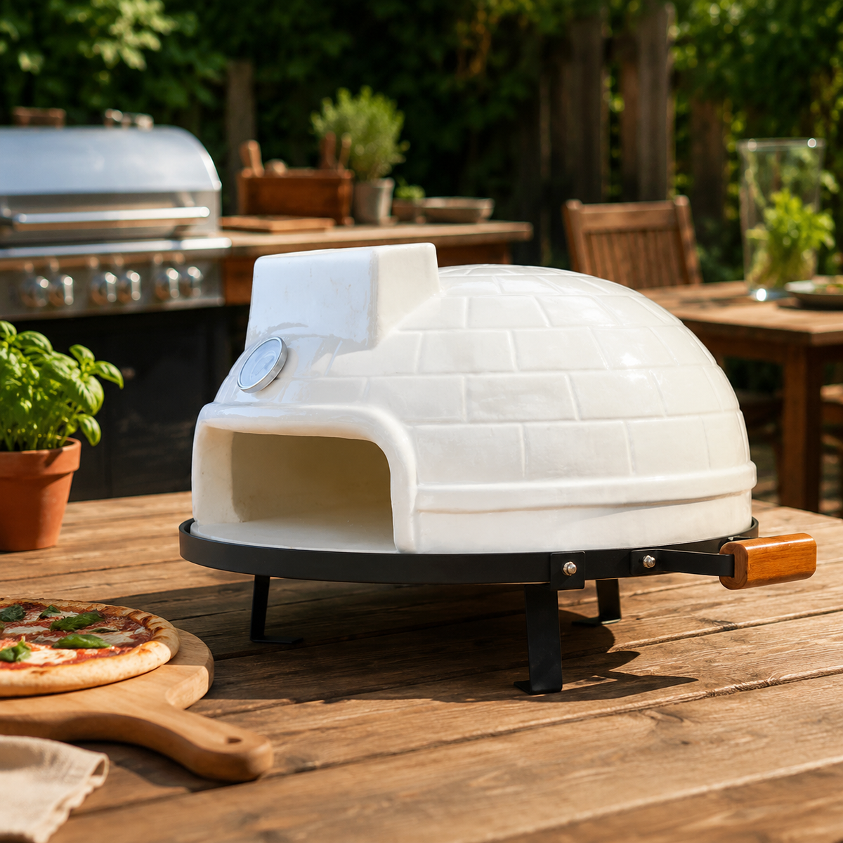 ceramic pizza oven