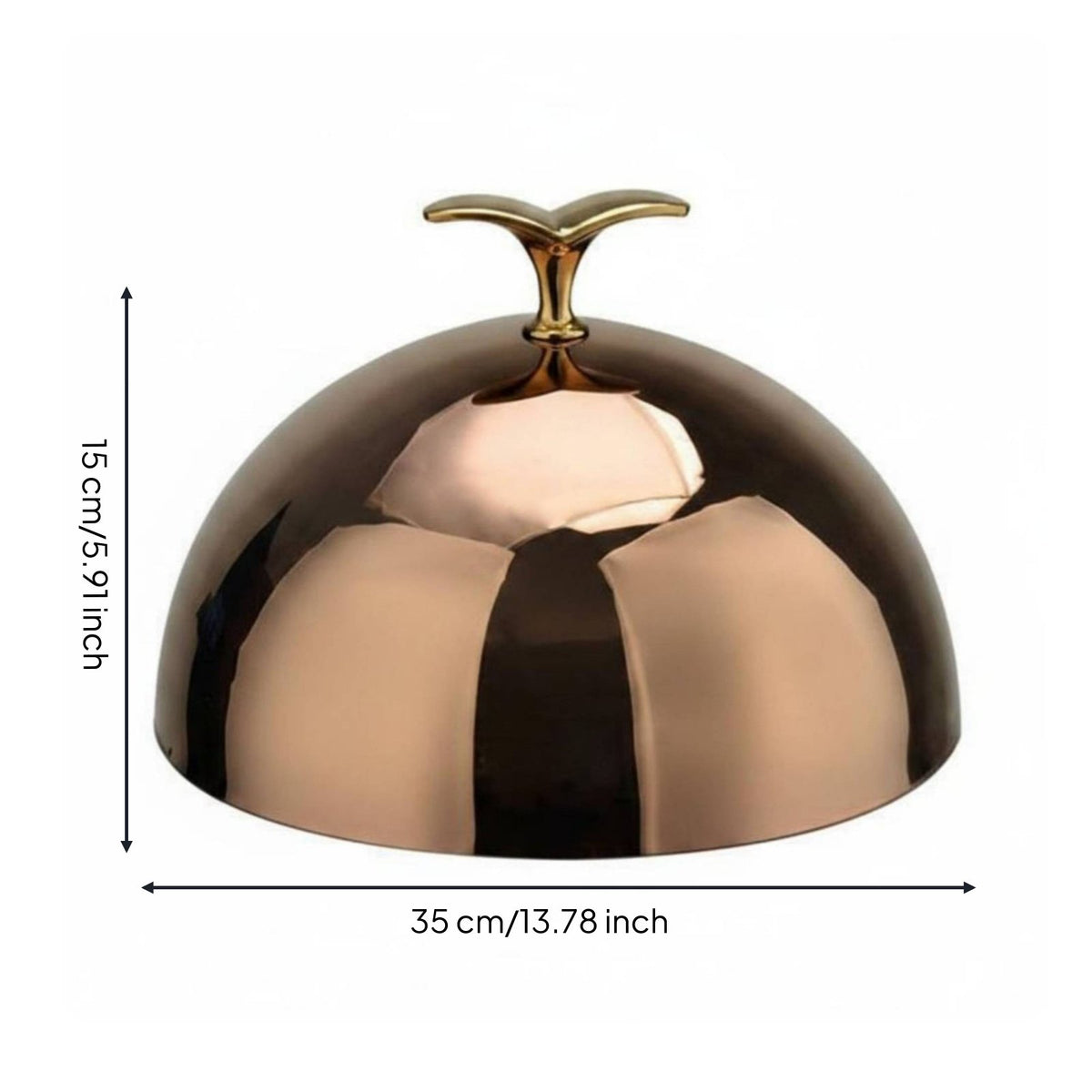 Restaurant Steak Cover Elegant Design Stainless Steel Cloche Servingware for Caterers, Banquet