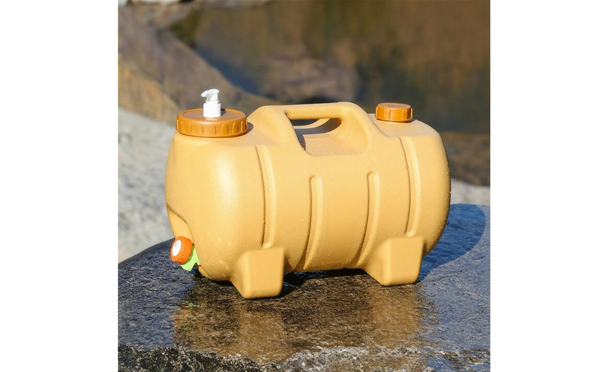 Food-Grade Water Container with Tap Portable Water Container with Spigot Chemical-Free Free Leakproof for Campers, Travelers, Car Travel