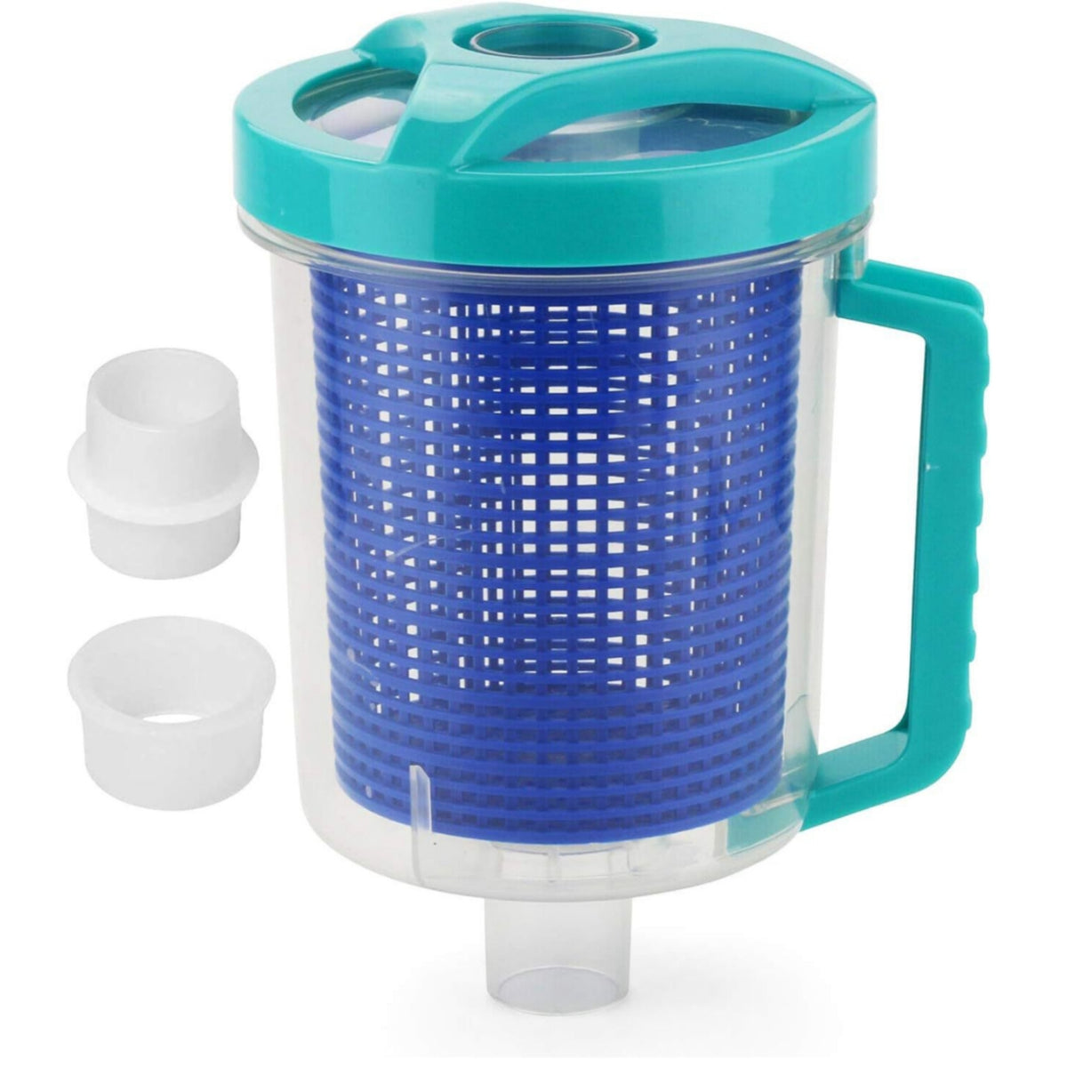 Pool Leaf Canister with Basket Transparent Leaf Catcher with Basket