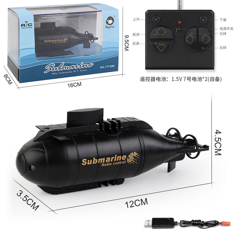 Black / 6-channel Submarine