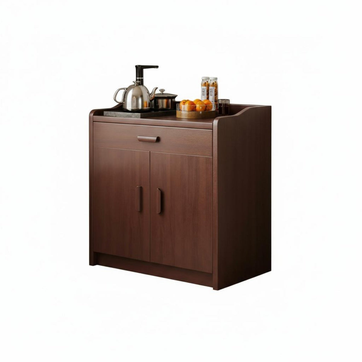 Dining Room Sideboard Solid Wood Kitchen Buffet Hutch Multi-functional Storage Cabinet Essential Furniture Suitable for Families Homeowners Hallway Entryway