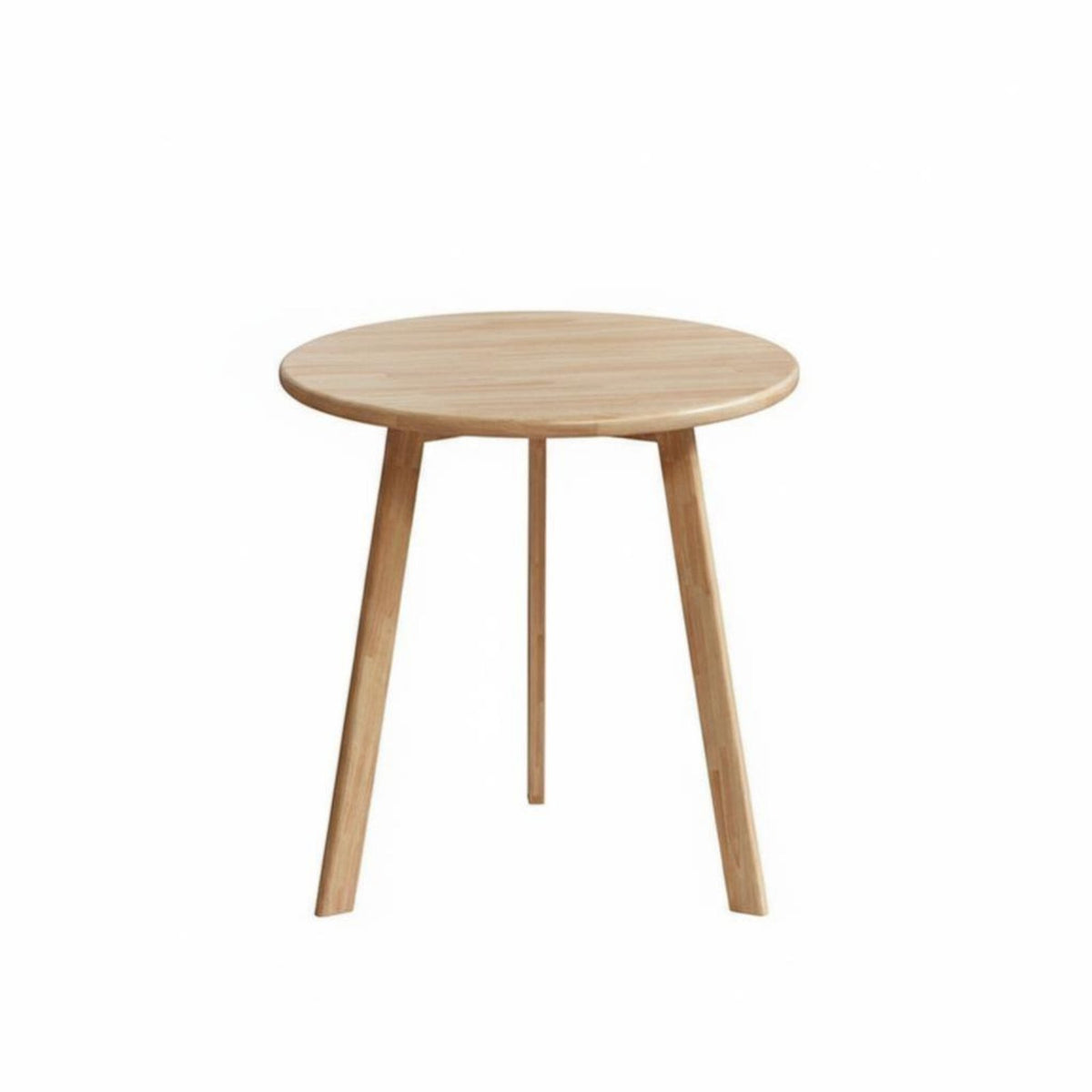 Three-Legged circular table Multi-Purpose Accent Tables Wood Grain Texture