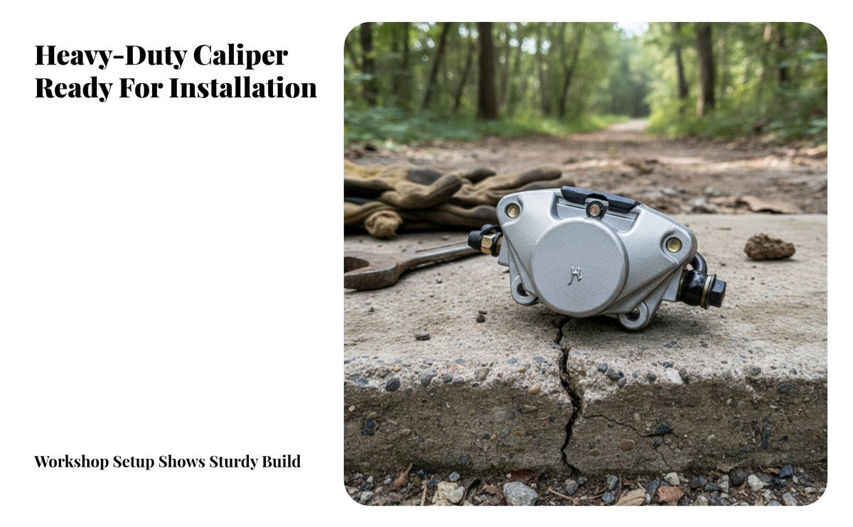 Compact Brake Pump with Caliper Metal Hydraulic Brake Caliper for DIY Mechanics