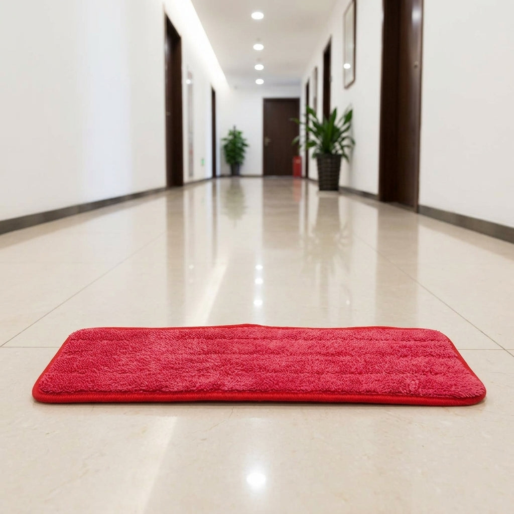 Color Coded Spray Mop Replacement Pads and Mop Heads Replacement, Flat Microfiber No Shedding Head for Hospital, Hotel and Commercial Cleaning