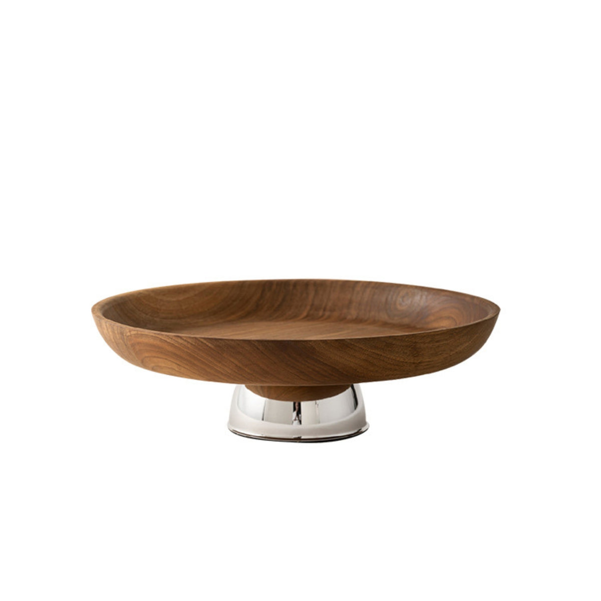 Fruit Tray with Pedestal Shallow Pedestal Bowl Modern Footed Serving Bowl for Hosts
