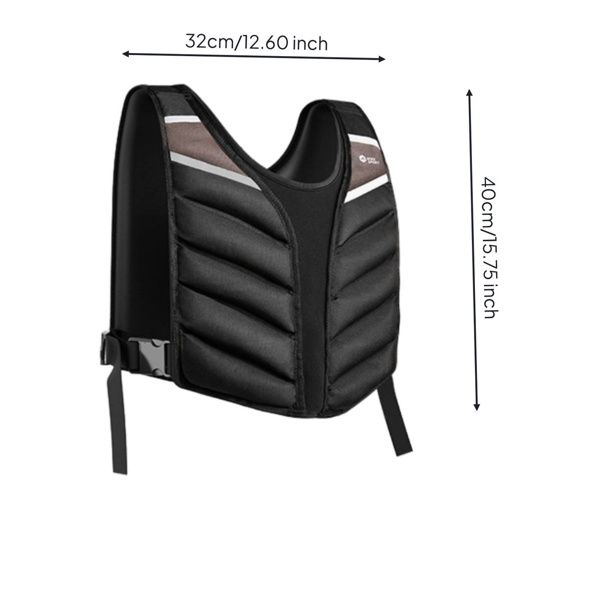 Running Weighted Vest Snug Fit Weighted Running Vest Soft Neoprene for Workout
