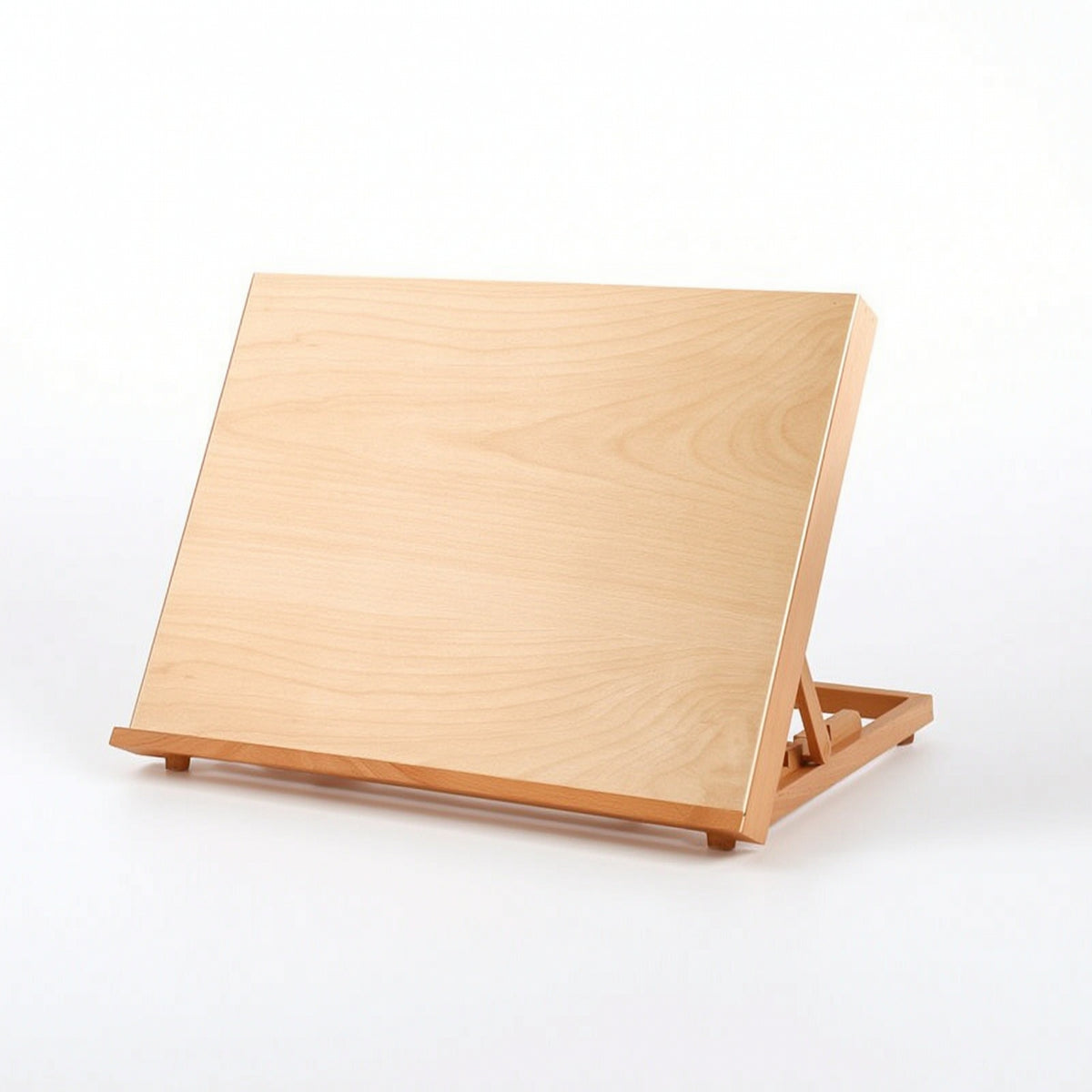 Beech Wood Desktop Easel Tilting Desktop Drawing Board Wooden for Beginners