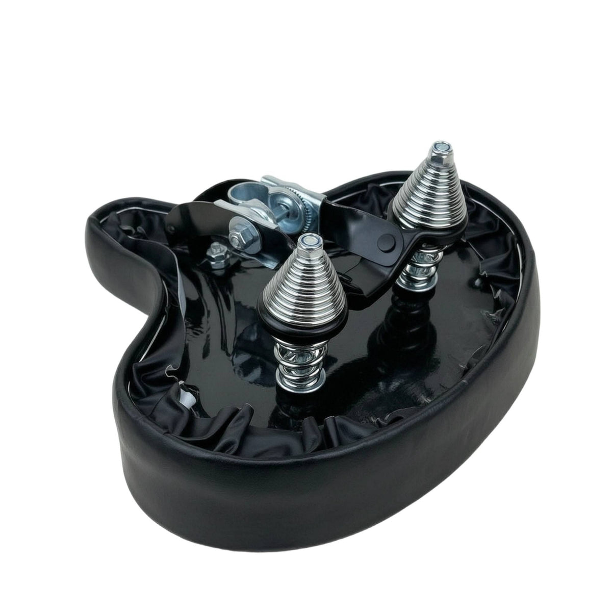 Soft Cycle Seat with Shock-Absorbing System Ergonomic Padded Bike Seat High-Density Contoured Cycle Saddle Long-Lasting for Commuters