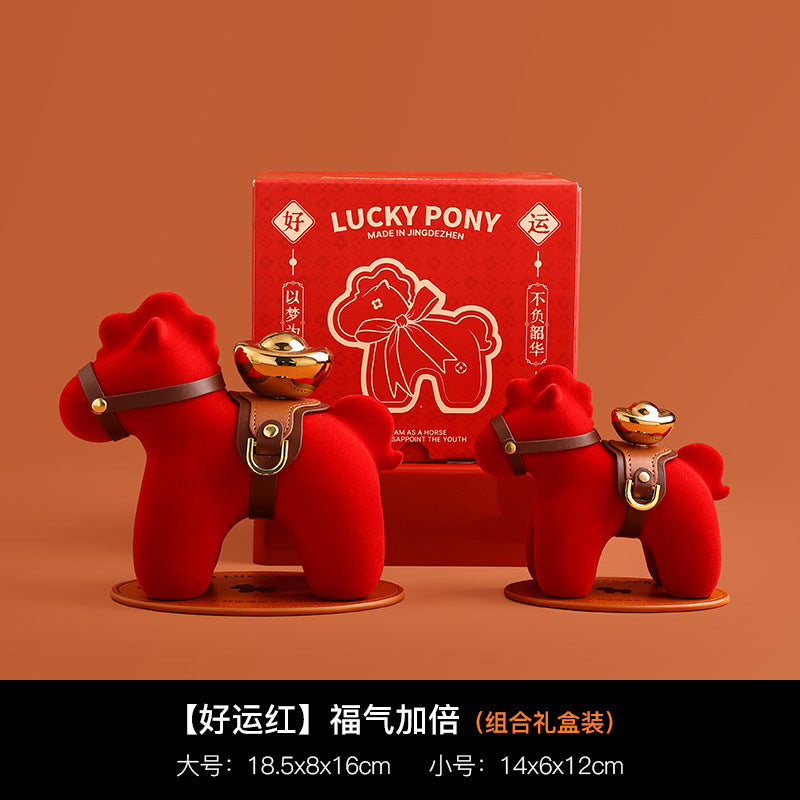 Red / Horse Combo