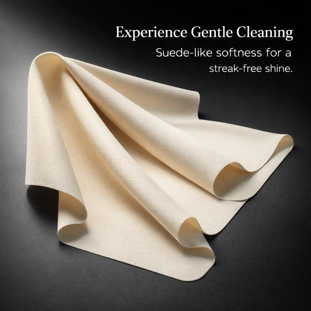 Suede Cleaning Cloth for Screens, Microfiber Cloth for Glasses, Suede Microfiber Cloth for Cleaning, Glasses Cleaning Cloth Suede