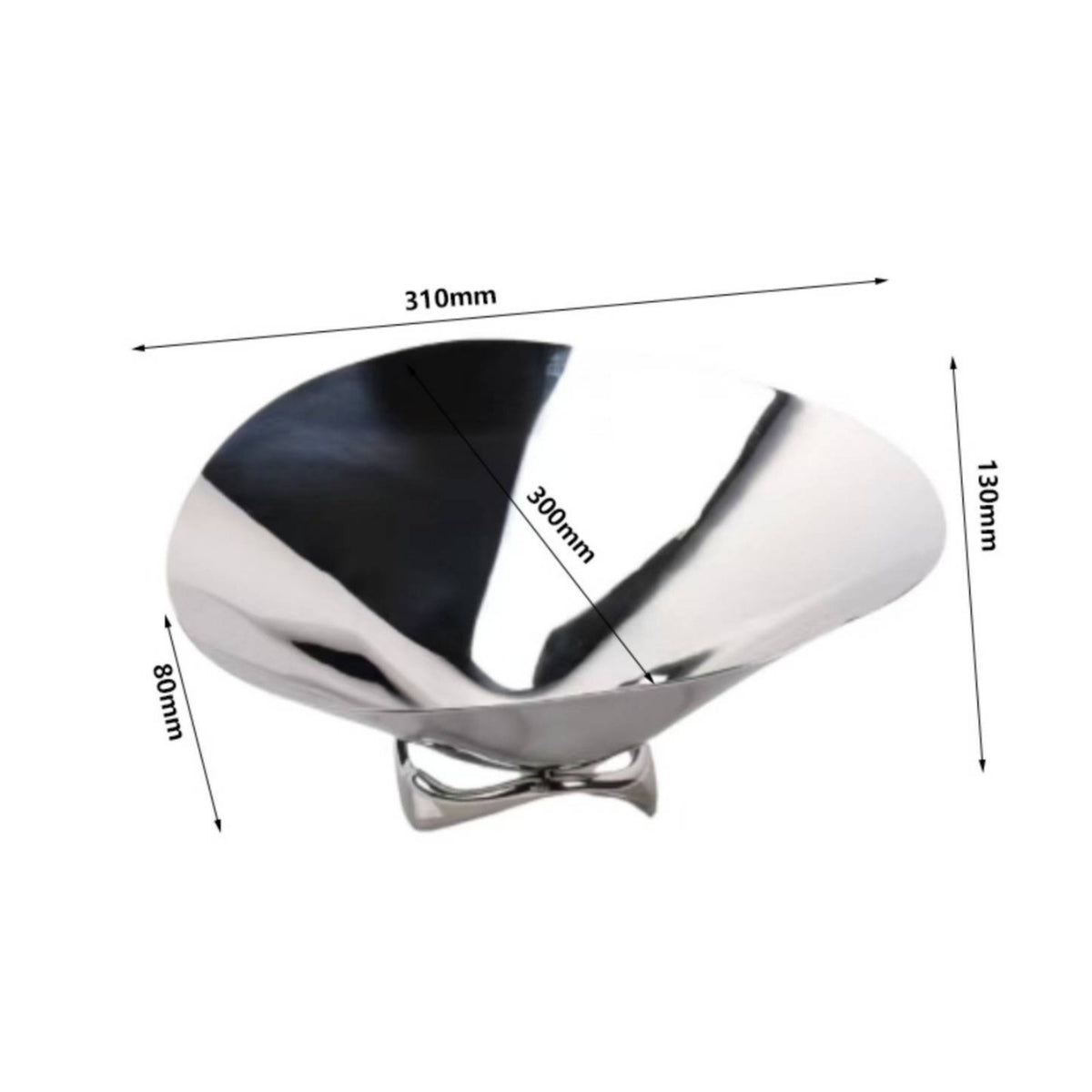 Decorative Fruit Tray Luxury Look Home Decor Modern Aesthetic for Living Room