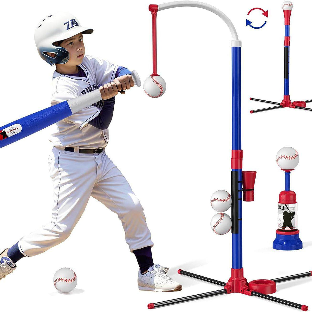 Outdoor Electric Baseball Pitching Toy with Automatic Launcher