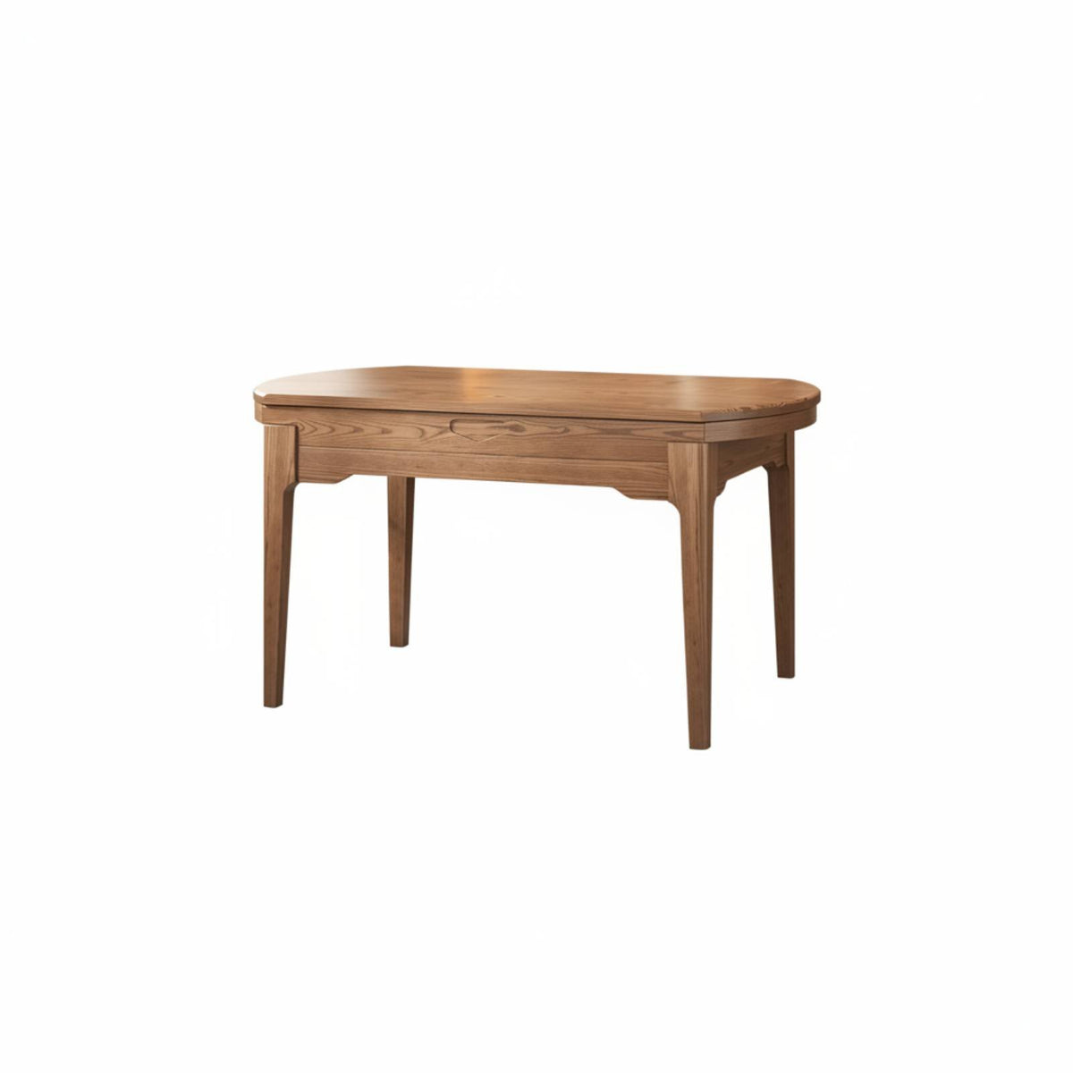 Expandableable Round Table Expandable Design Home Furniture Space-Saving Built-in Lazy Susan for Adults, Dining Room