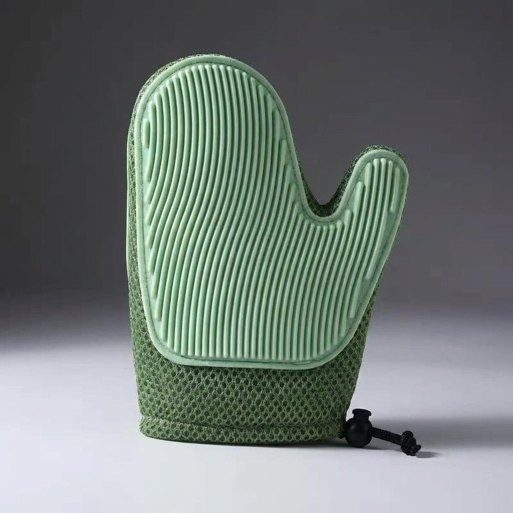 Pet Hair Remover and Cat Hair Remover Glove for Shedding, Silicone Bristles Dog Hair Remover, Gentle on Skin Cat Grooming Glove, Bathing Tool