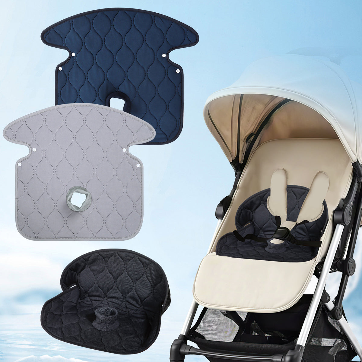 Portable Baby Chair Pad Waterproof and Breathable