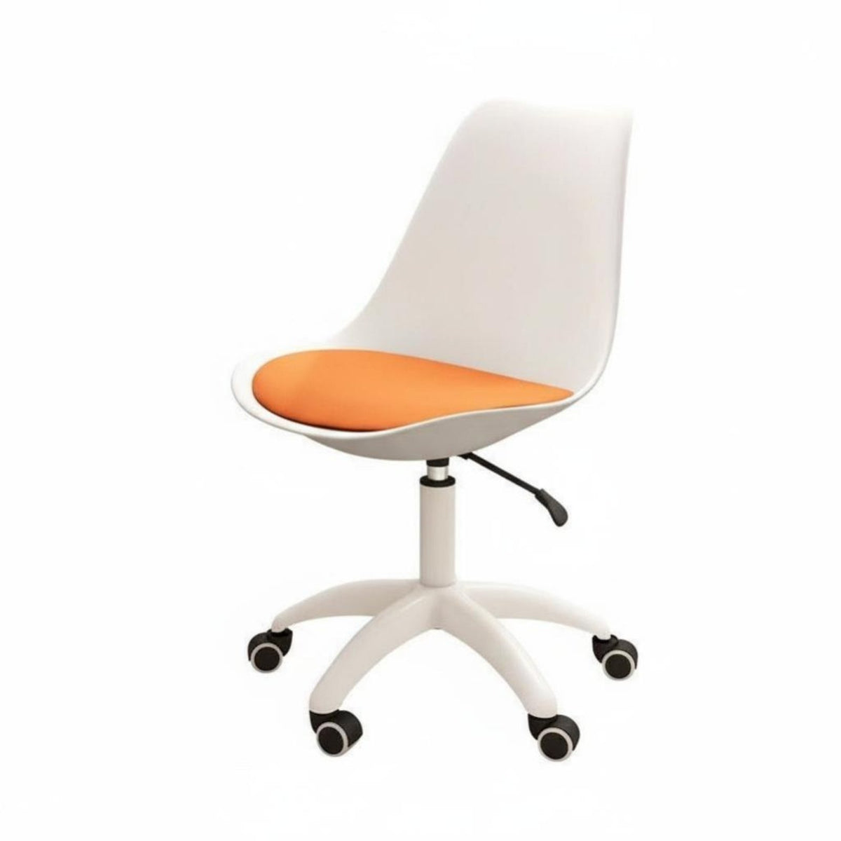 Armless Rolling Task Chair Adjustable Height Armless Upholstered Roller Chair
