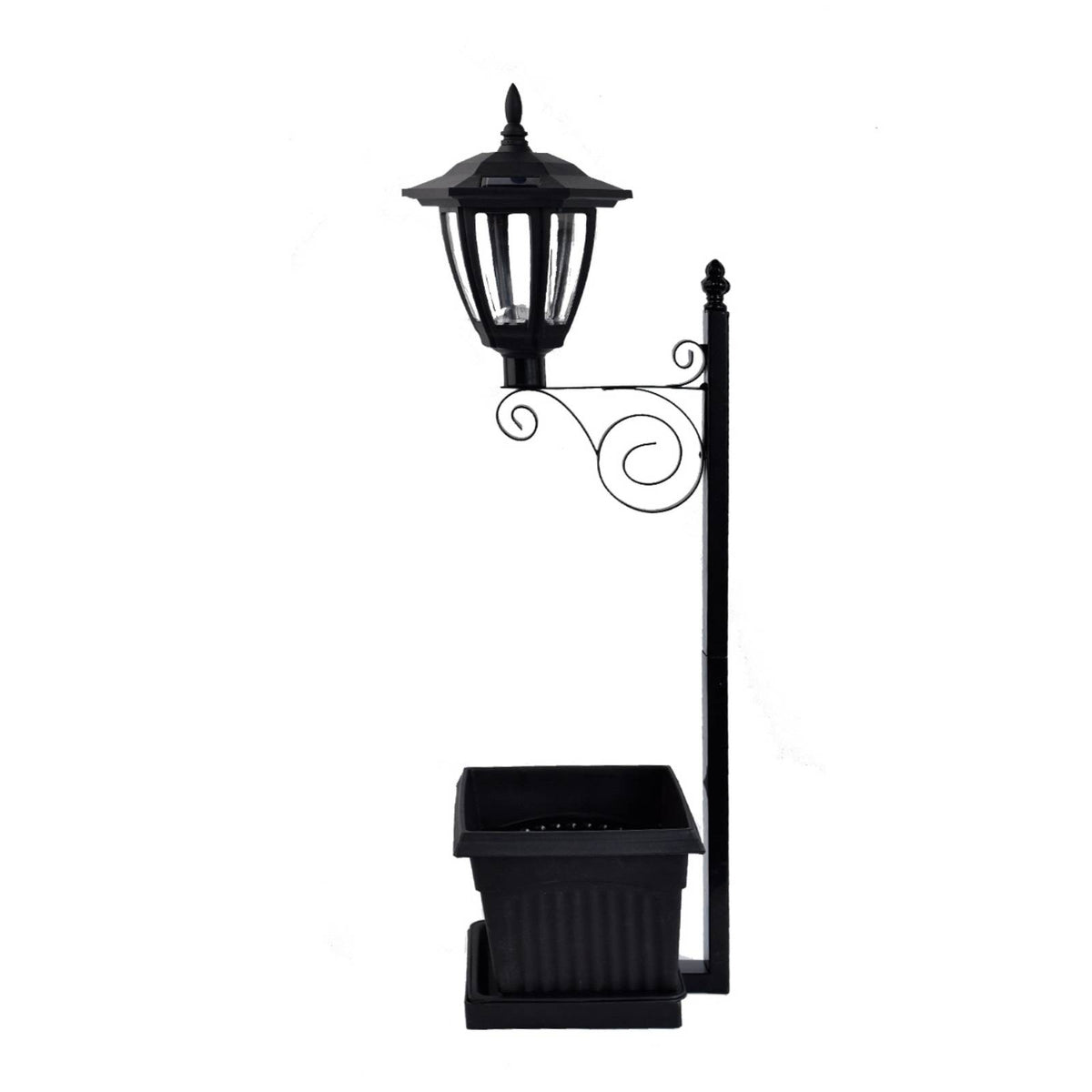 Solar Flower Pot Light Waterproof Solar Garden Light 2 in 1 for Patio, Walkway