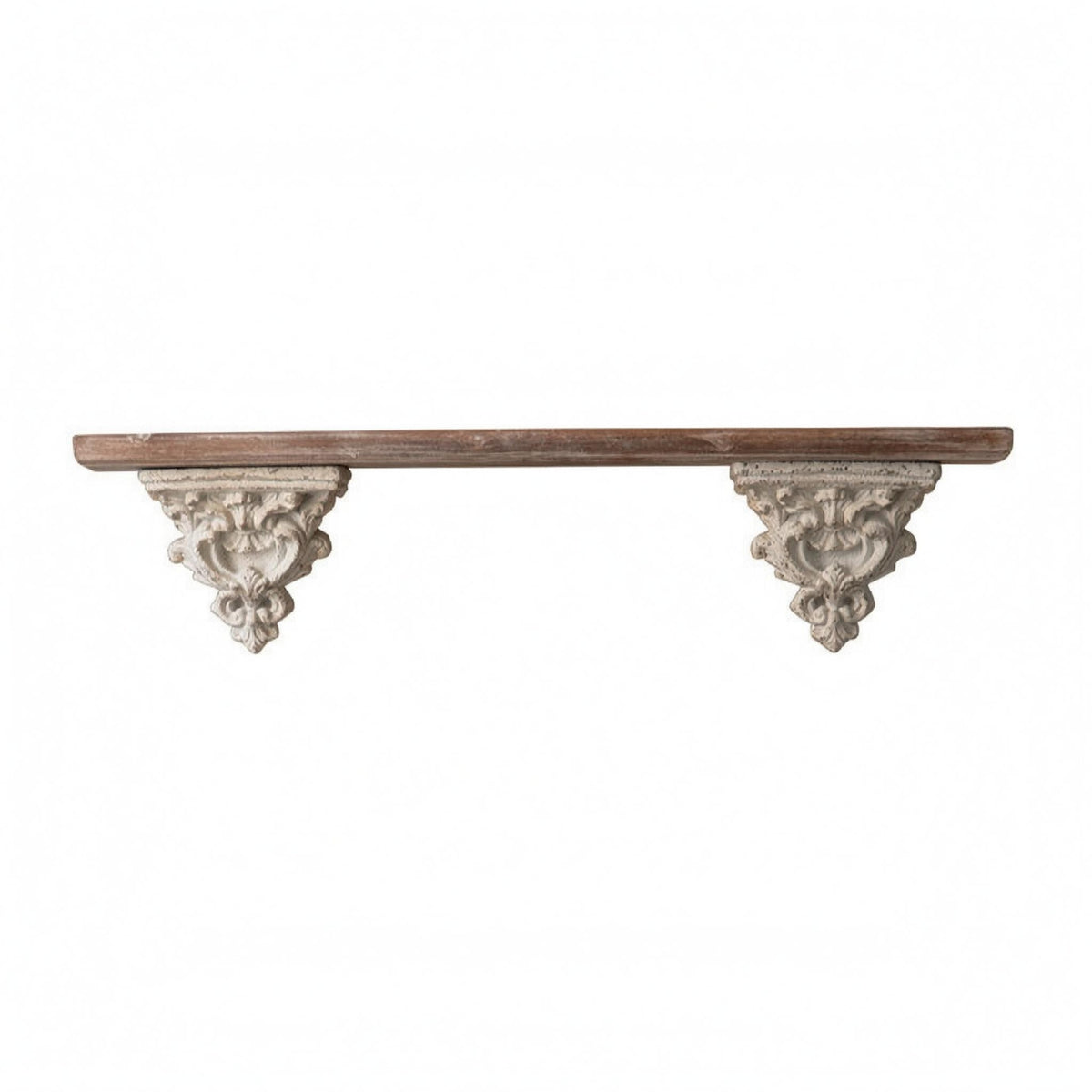 Carved Wall Shelf Sturdy Vintage Wall Shelf Easy to Clean