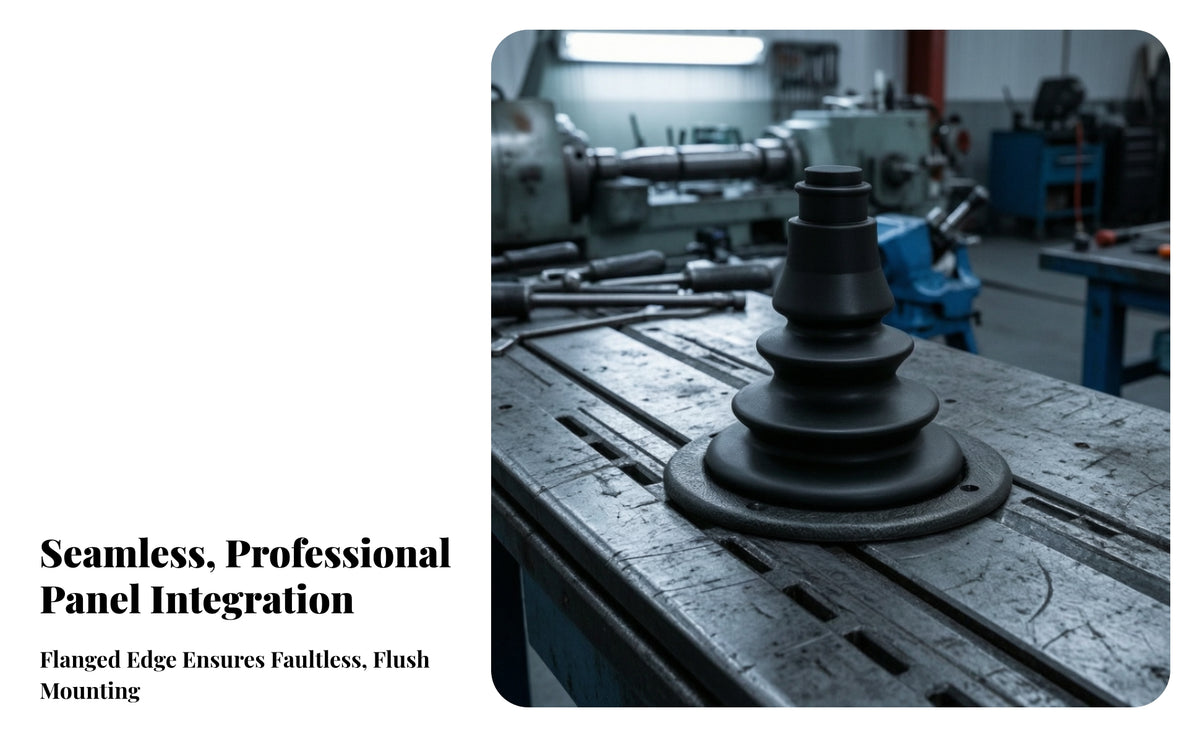 Flexible Grommet with Mounting Flange