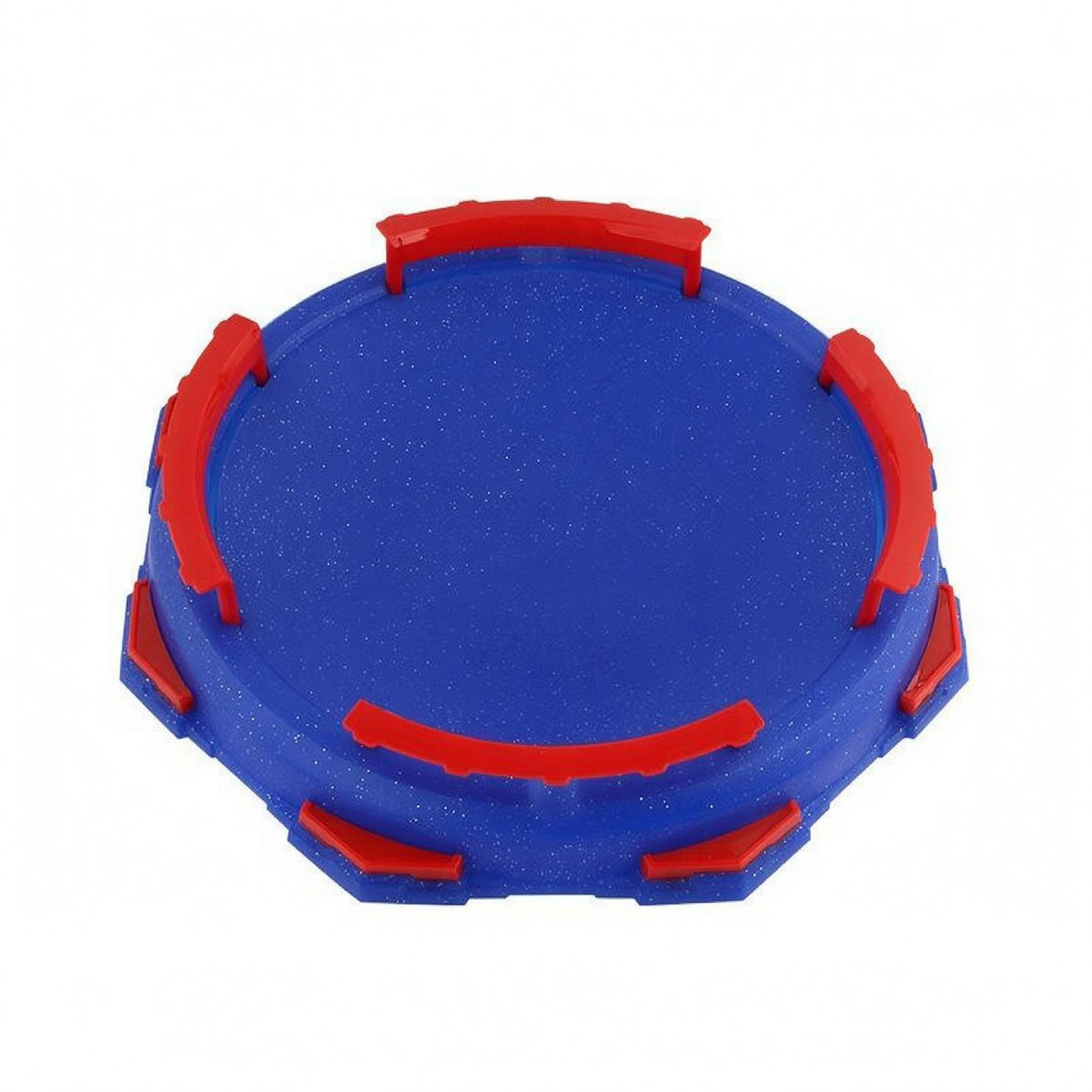 Plastic rotatingTop Arena Recessed Spinning Top Stadium Gyro Battle Stadium Guard Sections Slim Open Arena Raised Rim