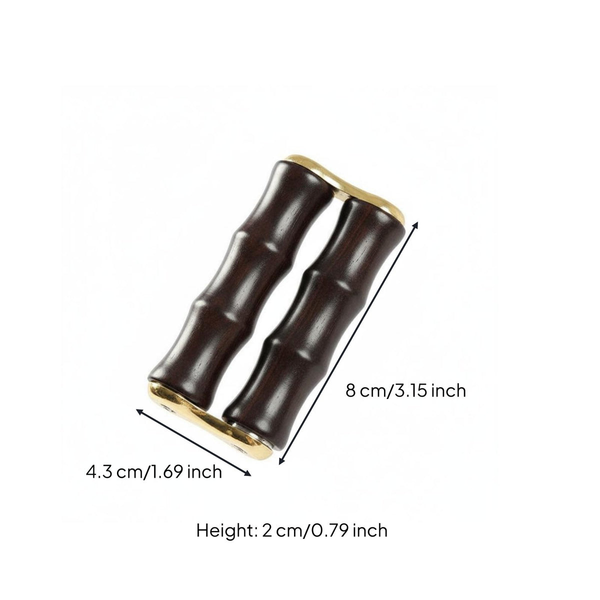 Wooden Hand Roller Long-Lasting Construction Forearm Wrist Roller Portable
