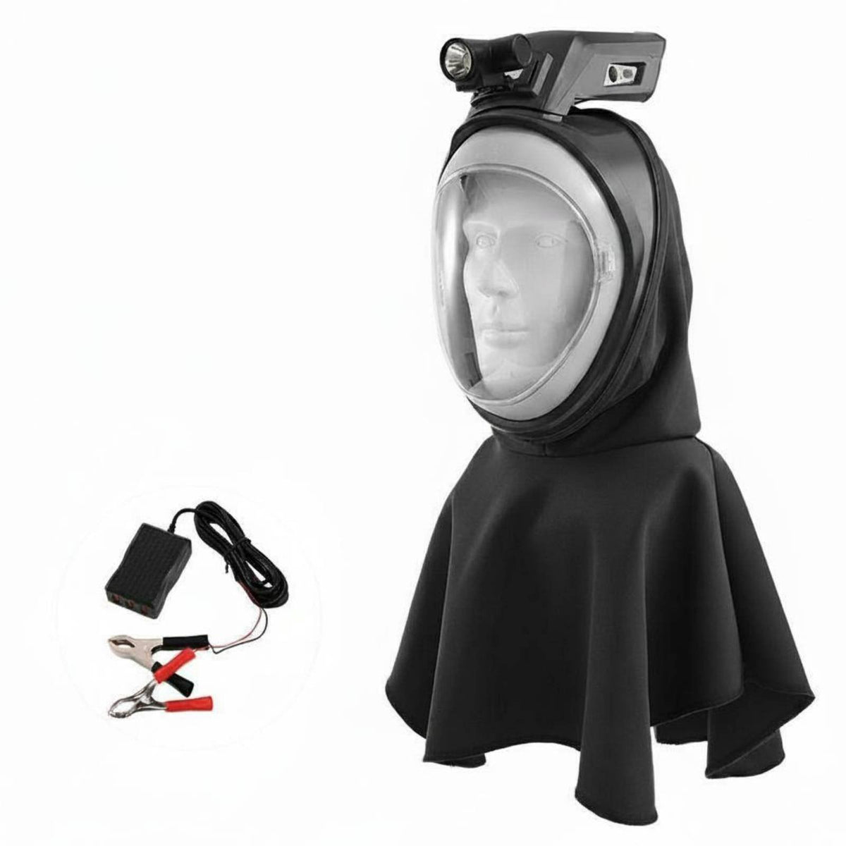 Electric Air Supply Dust Mask Adjustable Wind Speed for Construction, Painters