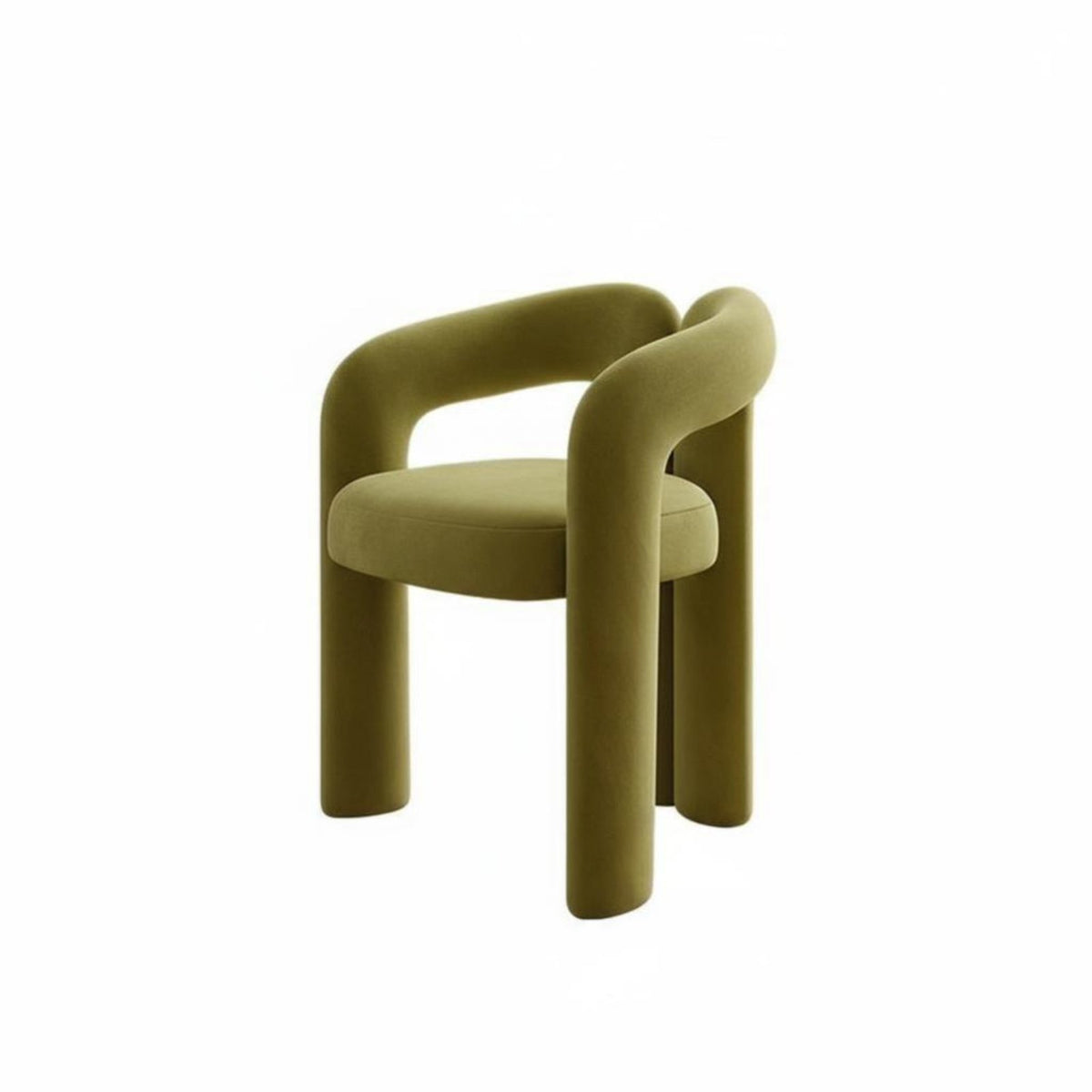 Modern Minimalist & aesthetic Upholstered Makeup Seat Elegant golden-Finish Legs Vanity Stool Ergonomic Curved rear characteristic Chair luxuriously soft padding for Women, Bedroom, dressing area, professional glamour studio, perusing Corner