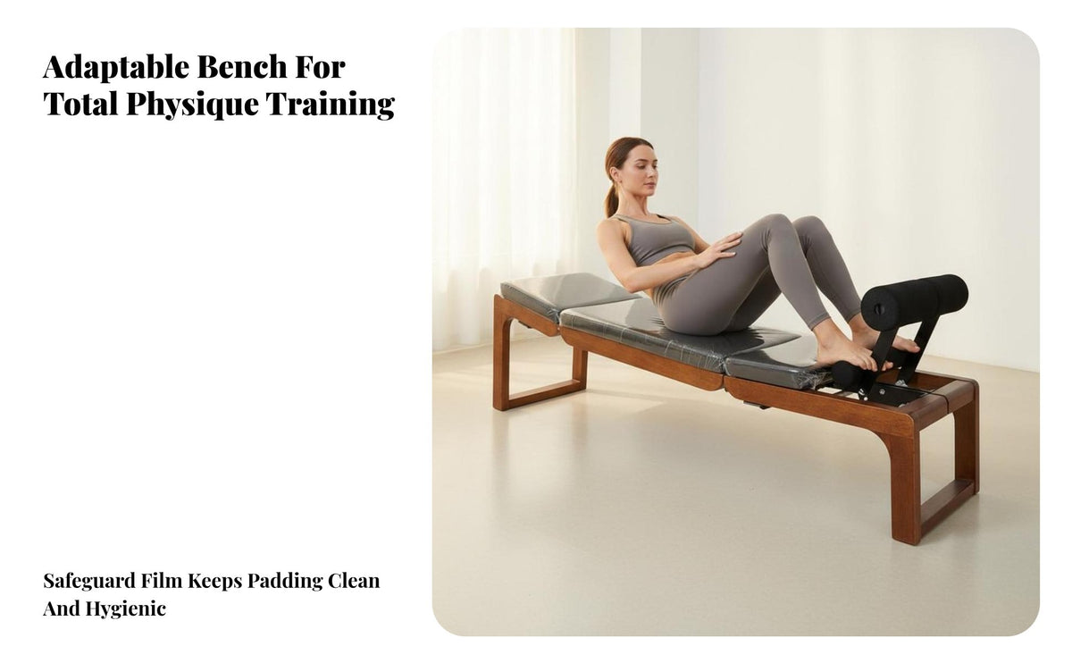 Comfortable Padding 3-in-1 Workout Chair Space Saving Multi-Functional Exercise Bench Stable Structure Foldable Sit-up Bench Adjustable for Fitness Enthusiasts, Adults, Beginners, Strength Training, Living Room, Bedroom, Garage