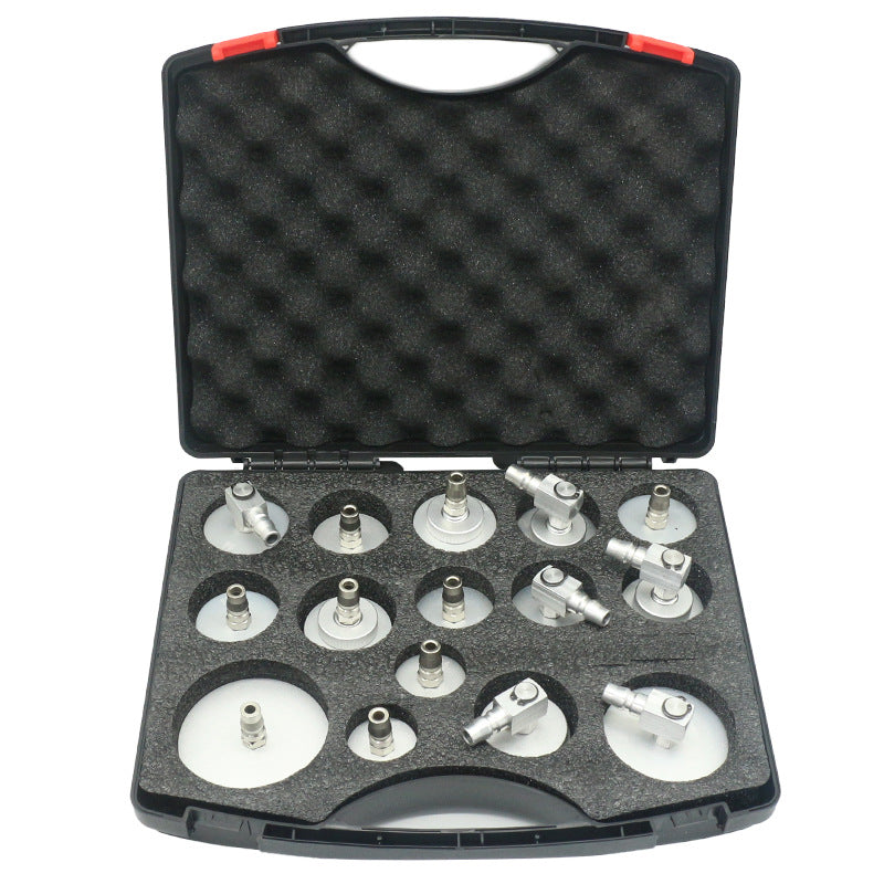 15-Piece Brake Fluid Exchange Adapter Set
