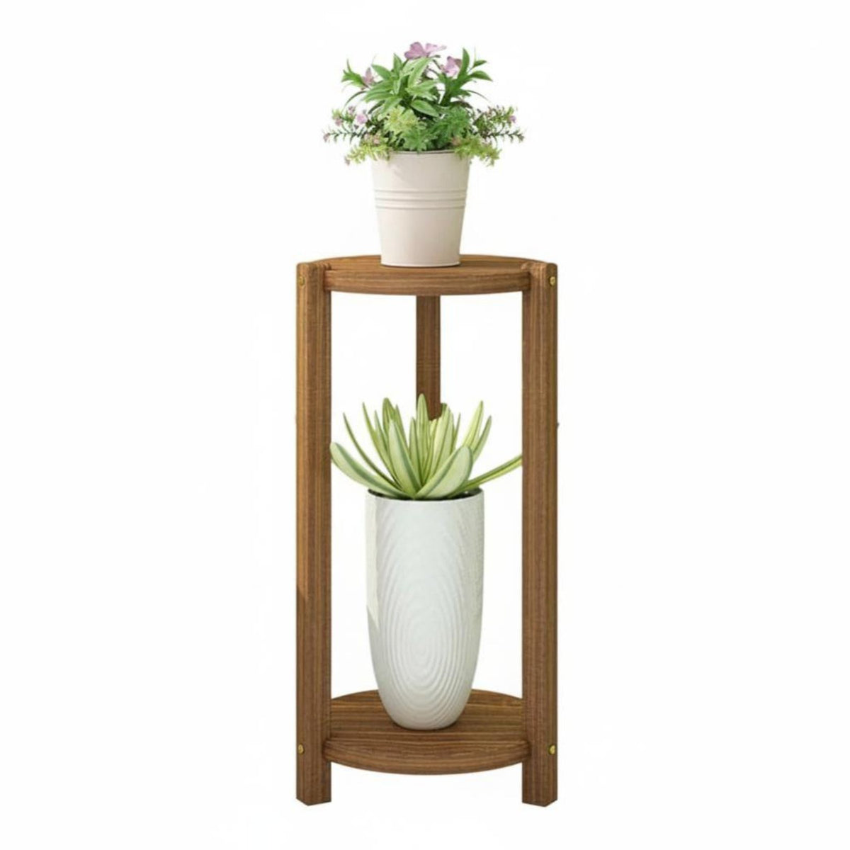 Tiered Corner Plant Stand Minimalist Aesthetic Tiered Corner Stand for Gardeners