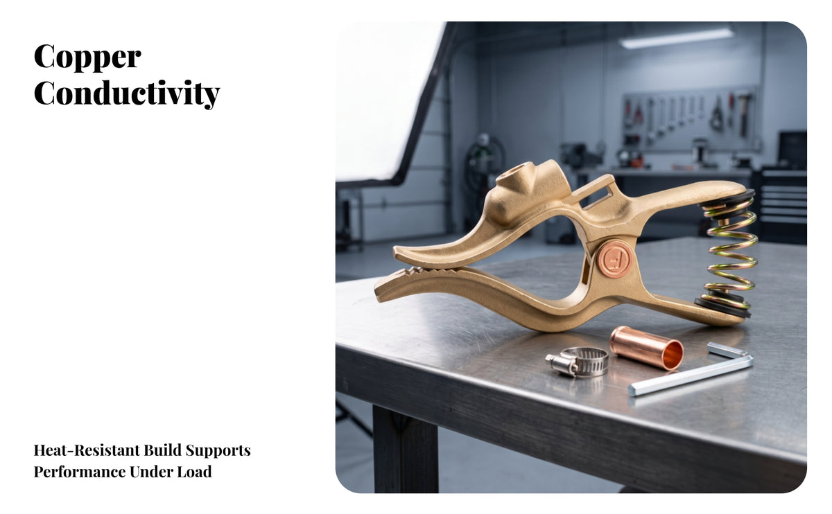 Heavy-Duty Fusing Grounding Clamp