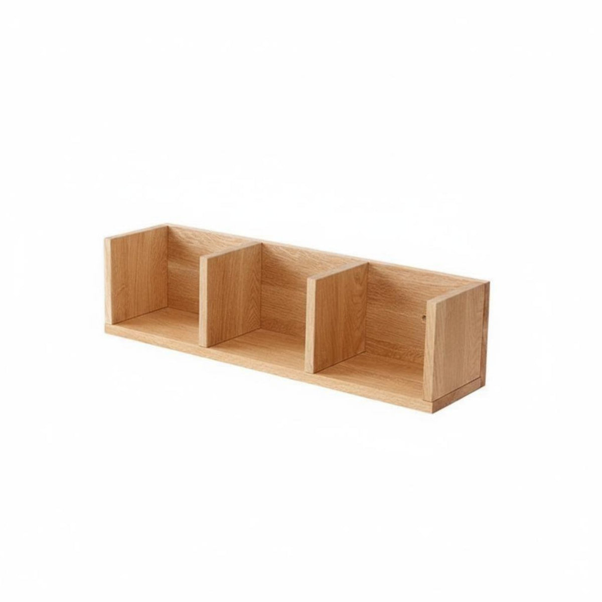 Modular Grid Shelf Space-Saving Bookshelf Versatile Use for Students, Homeowners