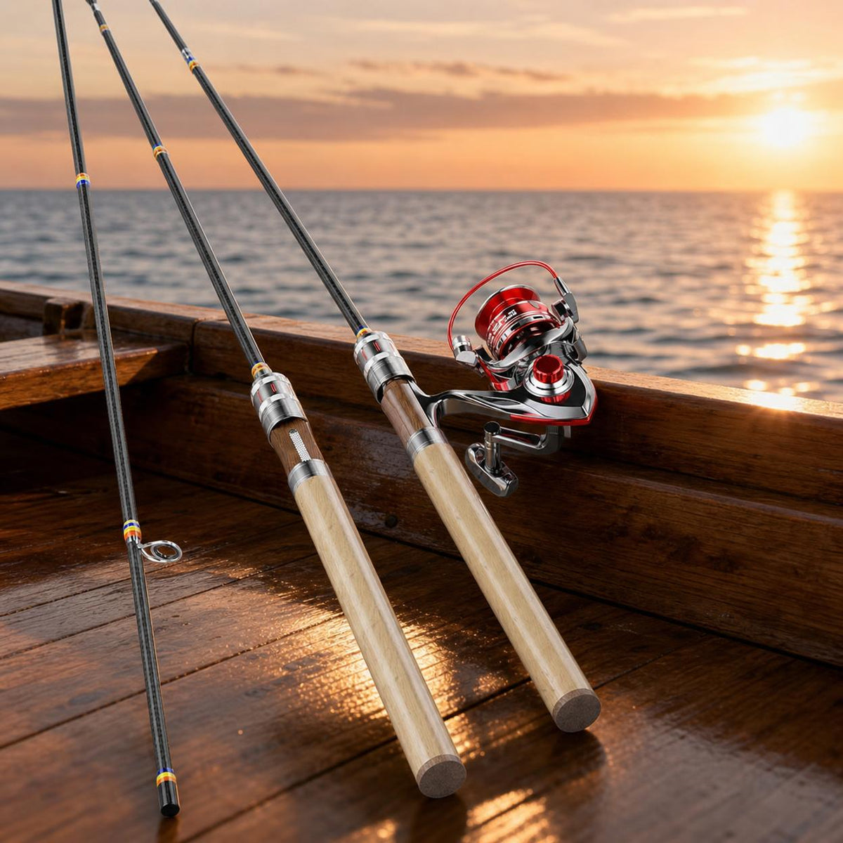 fishing rod and reel combo