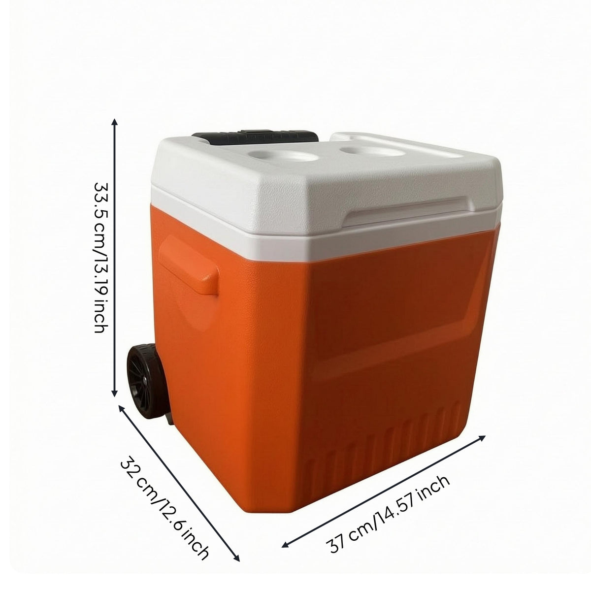 Insulated Rolling Chiller Textured Portable Ice Chest Boxy Outdoor Gear