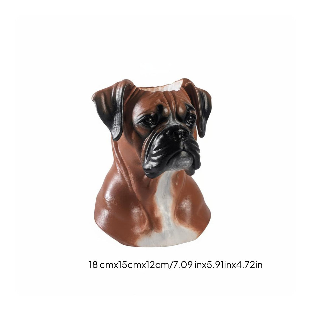 Canine Pot Decorative French Canine Planter Easy to Clean Home Decor for Living Room, Garden