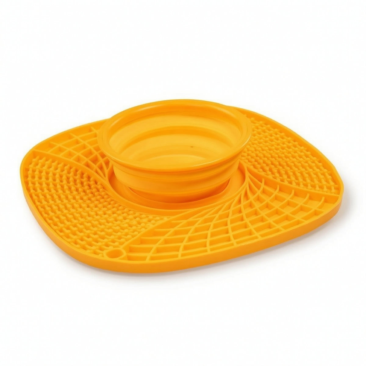 Slow Feeding Mat Textured Lick Toy Interactive for Travel, Fast Eaters