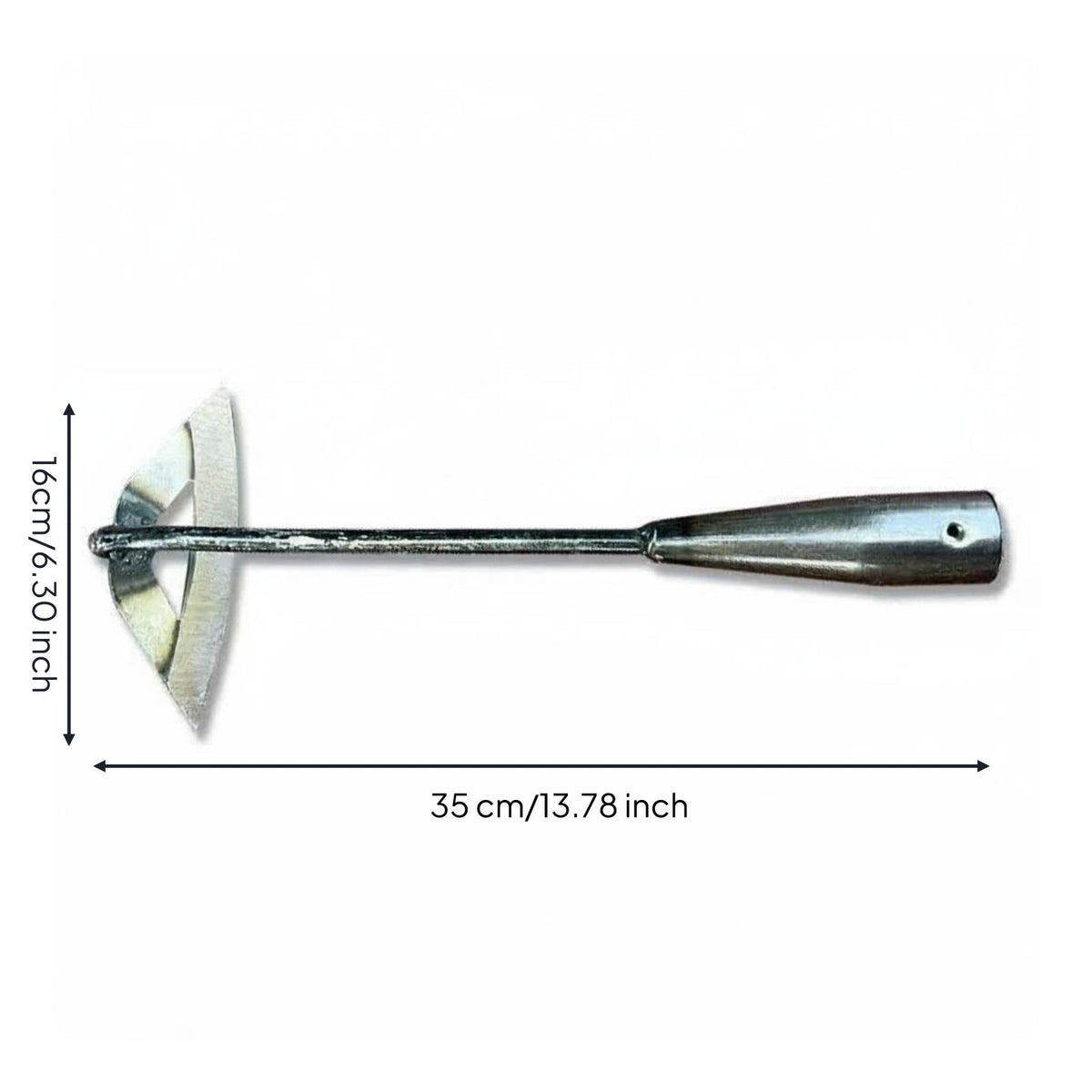 Triangle Hoe Hollow Hoe Labor-Saving Long Handle Garden Weeder for Gardeners