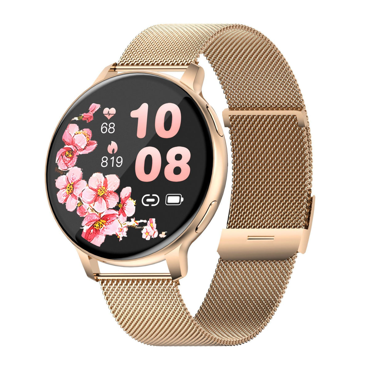 S53 Smart Watch for Women with Bluetooth Calling, Step Tracking, Sleep Monitoring, Blood Pressure, Unisex