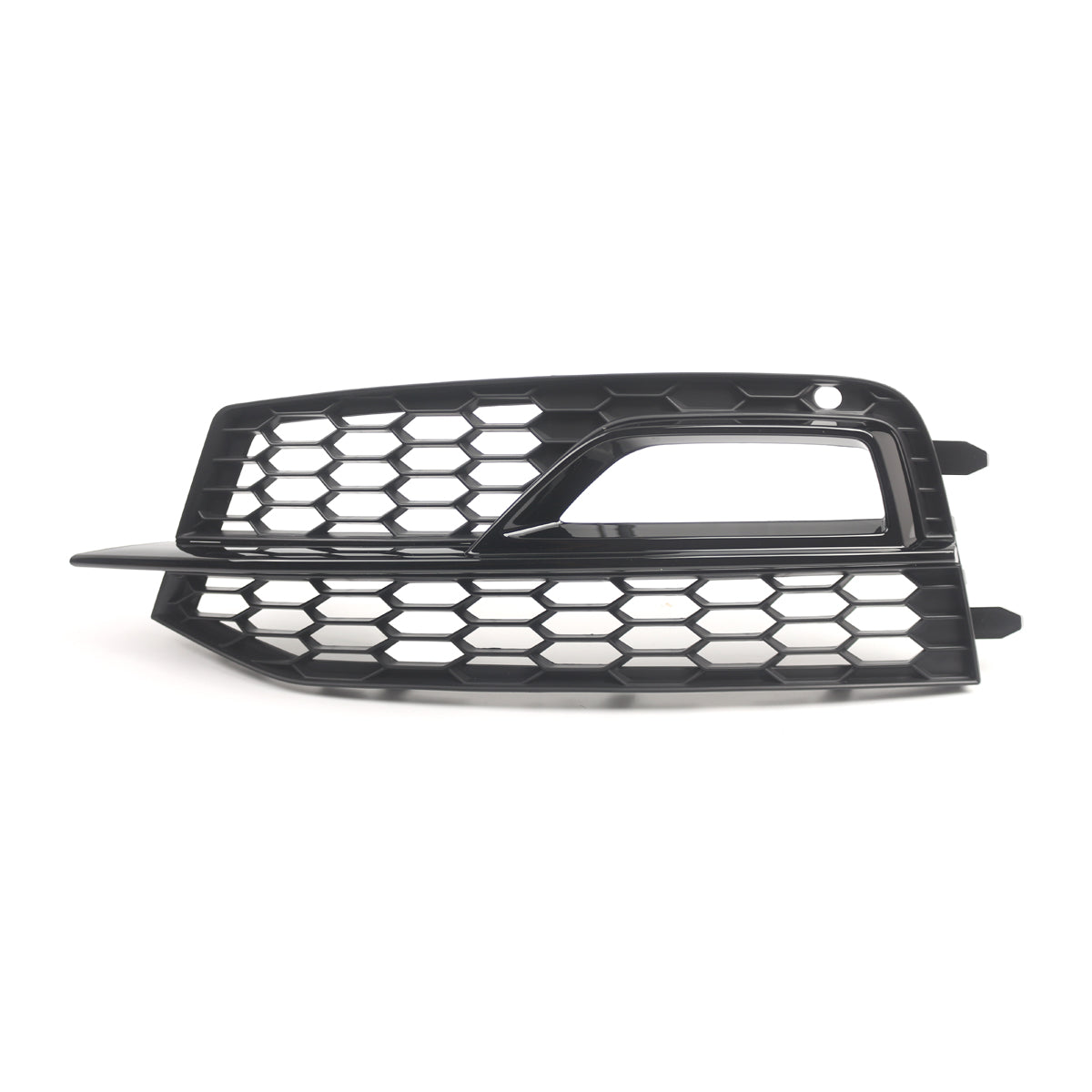 For Audi A5 Competition Style (2013-2015) Honeycomb Mesh Grille Gloss Black Trim Left Side 8T0807681P