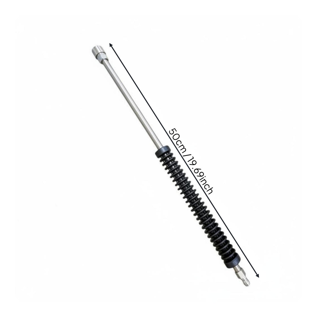 Comfortable Grip 1/4 Inch Quick Connect Wand Pressure Washer Extension Wand Stainless Steel Spray Lance