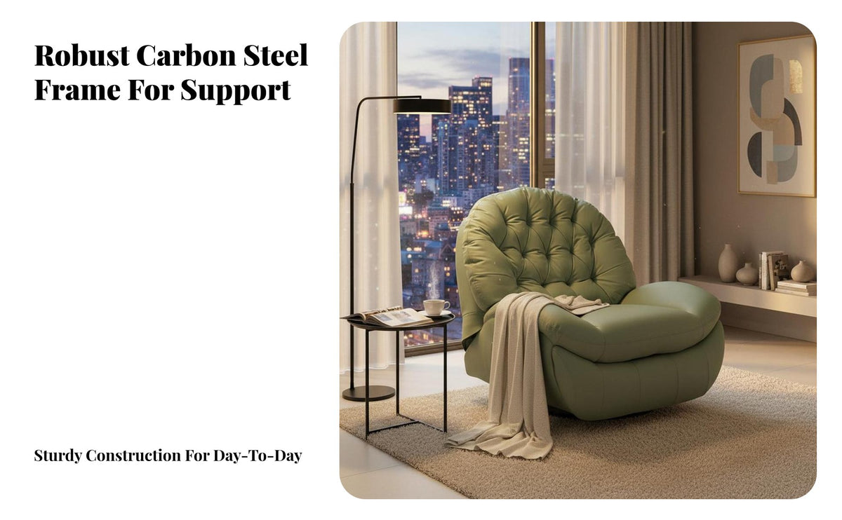 Light Luxury design aesthetic Capsule Recliner Multi-Functional Lounge Chair Electric Reclining Armchair Rocking Function for Readers, Adults, Homeowners, Living Room, Bedroom, Home Theater, perusing alcove