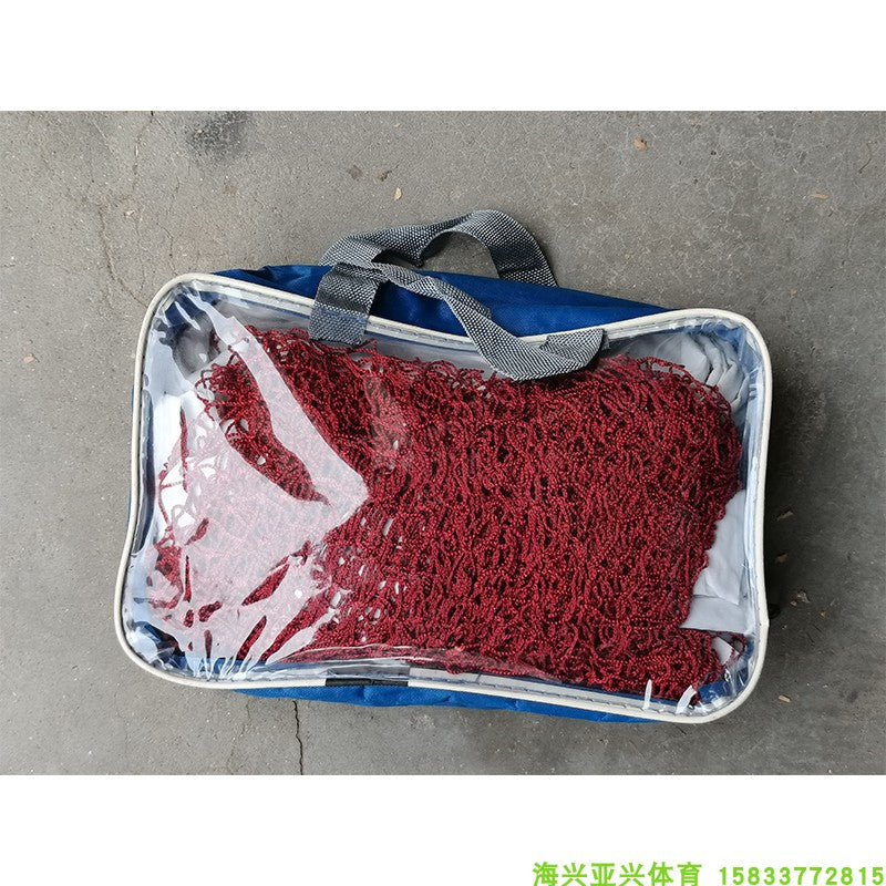 羽毛球比赛型羽毛球网和训练型羽毛球网子网柱网丙纶涤纶维纶网子