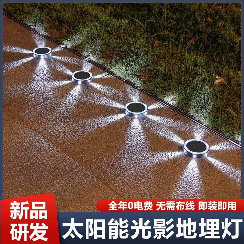 Solar Powered In-Ground Garden Light
