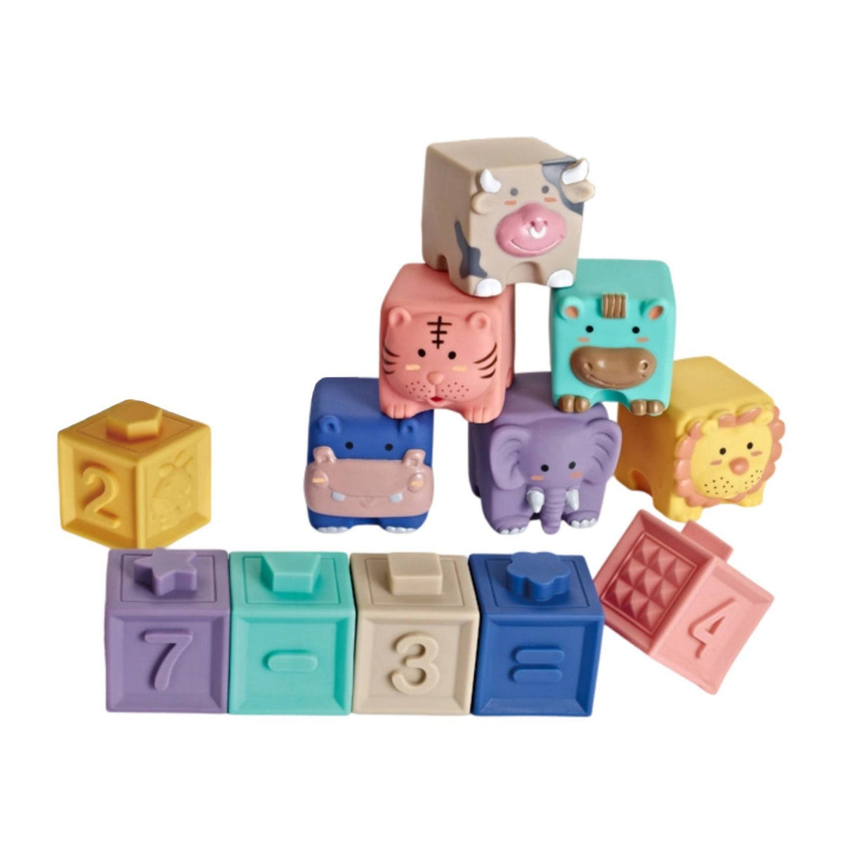 Soft Bath stacking Blocks Educational Building Blocks Toy Bathtub Pool Water Table Toy for Aquatic Play